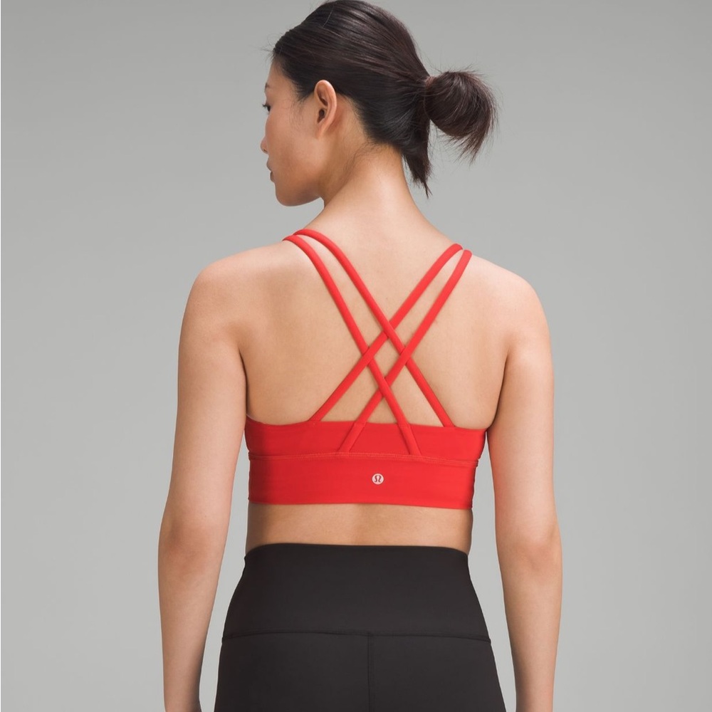 LuLuLemon - Energy Longline Bra - 8 - Red